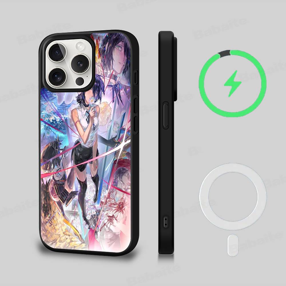 Чехол для телефона Chainsaw Man The Movie Арка Резе Для iPhone 13 14 15 11 12 16 17 Pro Max Plus Для Magsafe Магнитный Чехол