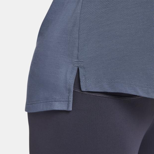 Nike Dri Fit Regular T Shirt Women's Blended Blue DD0619-491