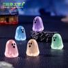 Creative Luminous Ghost Cute DIY Ornament Hanging Accessories Mini Micro Landscape Halloween Ornament