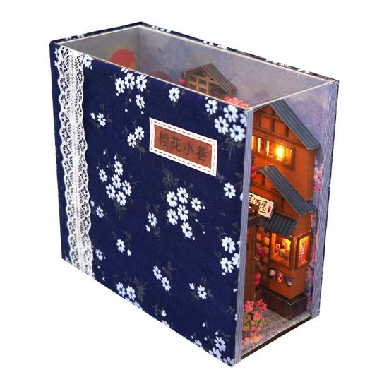 Hut Model Hands-on Ability Delicate Flower Cover Full-color Manual Vitality Life DIY Cottage House Toy for Store Decoration