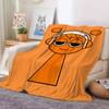 Music Games S-sprunki Blanket Warm And Soft Suitable For Bedroom Living Room Sofa Bed Office Travel Camping