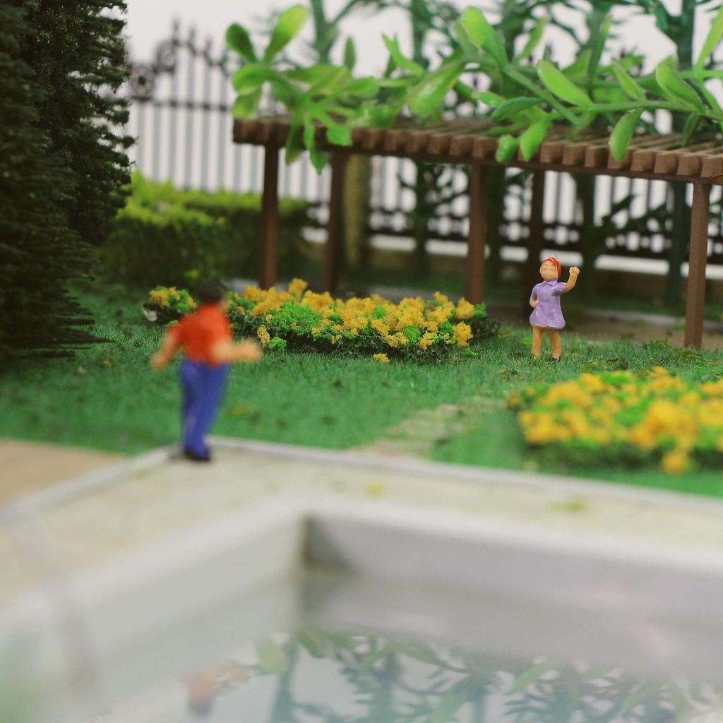 Коллекция декораций Кукла-человек Фигурка художника 100 штук Миниатюрный садовый декор Модель железной дороги Строительная модель Диорама Образовательная модель DIY