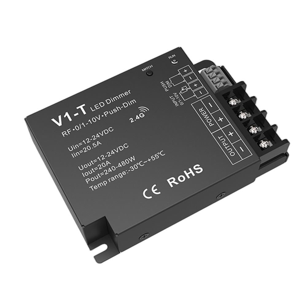 Skydance V1 V1-L V1-K V1-H 2.4G LED Dimmer Controller 1/3/4 Channel Dimmer WiFi RF Touch CV Controller For Single Led Strip