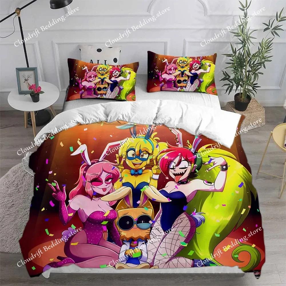 New Game Villainous Bedding Sets Quilt Bed Cover Comforter Duvet Cover Pillow Case Kids Adult Bedroom Decoration026