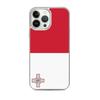 Coque iPhone - Malte - Drapeau - Souple - Multicolore - Compatible iPhone 13 Pro Max