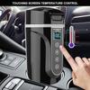 Автомобильный Дом Двойного назначения Электрический чайник для подогрева воды Чашка с контролем температуры Прикуриватель 12 В Электрический чайник для подогрева воды