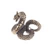 1Pc Antique Bronze Mini Snake Statue Miniature Figurines Zodiac Animal Interior Desk Decorations Tea Pets Ornaments Brass Crafts