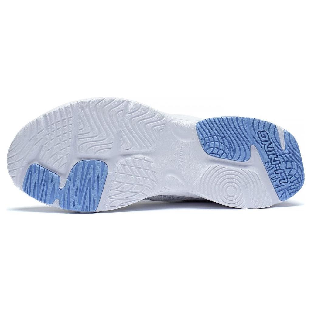 Li-Ning Кроссовки Meteor Non-Slip Wear-Resistant Low-Top для бега женские белые синие ARXT010-3