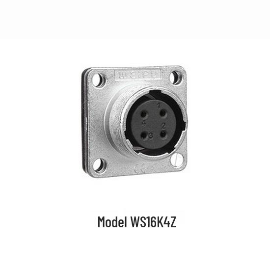 WEIPU WS16 Aviation Plug Industrial Connector, 2-10 Pin, Metal