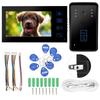 7in TFT Wired Video Door Phone Doorbell Intercom System Touch Key IR Night Vision