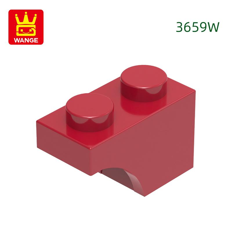 166 шт./лот 3659W 1x2 Полуарка Строительный Блок Moc Цветные Аксессуары Совместим с featuring Brick СДЕЛАЙ САМ Детская Игрушка Сборка Подарок Идея