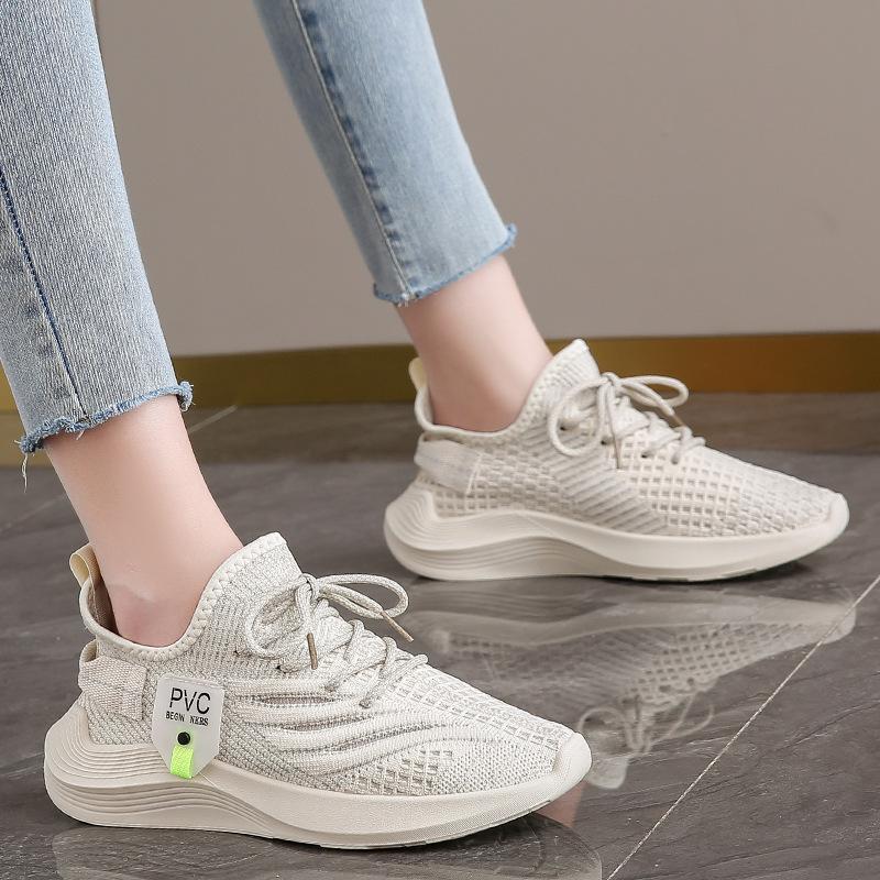 Women's New Summer Mesh Breathable Casual Running Shoes Sports Women's Shoes Outdoor Lightweight Mesh Shoes