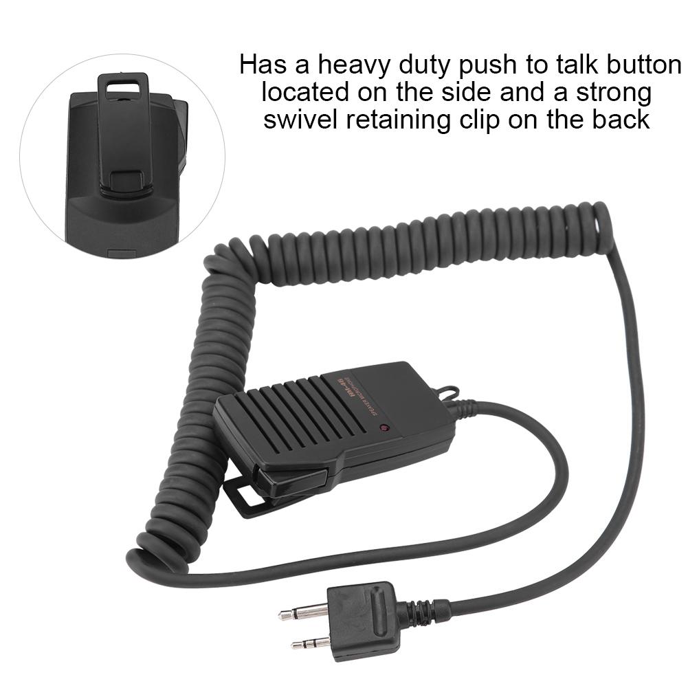 HM-46 Ручной динамик-микрофон для радиостанций ICOM IC-V8 V82 V85 IC-T2H T8A 2AT E90 W32A