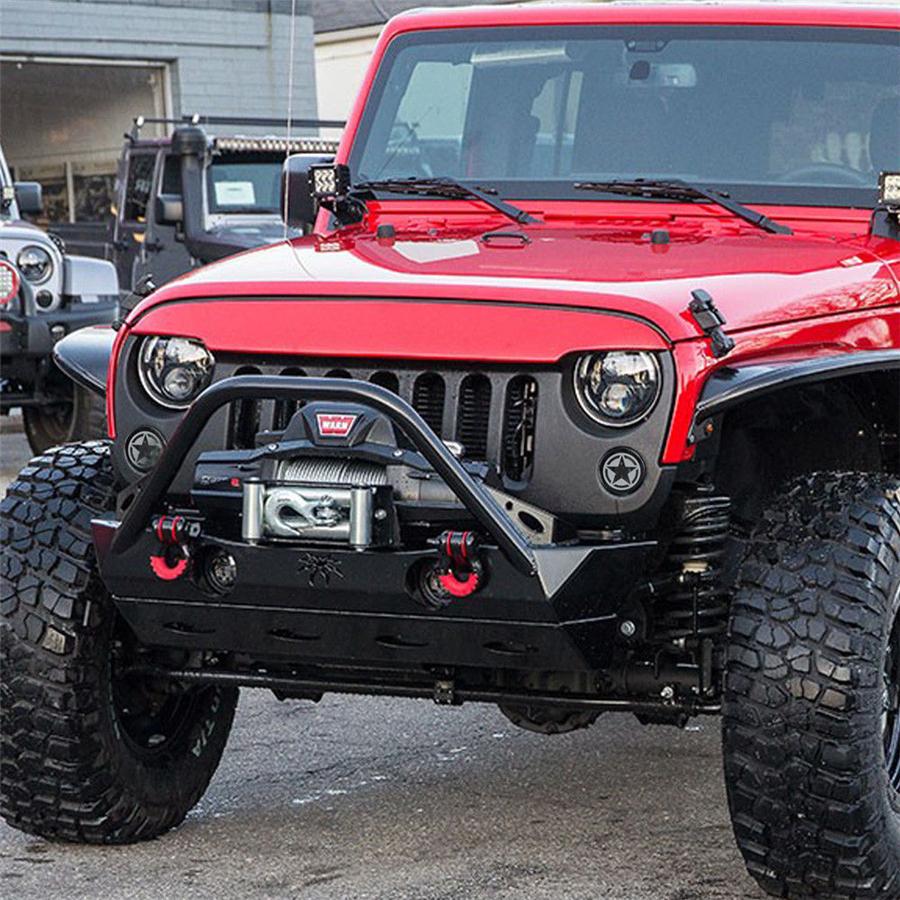 2 шт. Желтый светодиодный указатель поворота в стиле Five Star для Jeep Wrangler JK 2007-18