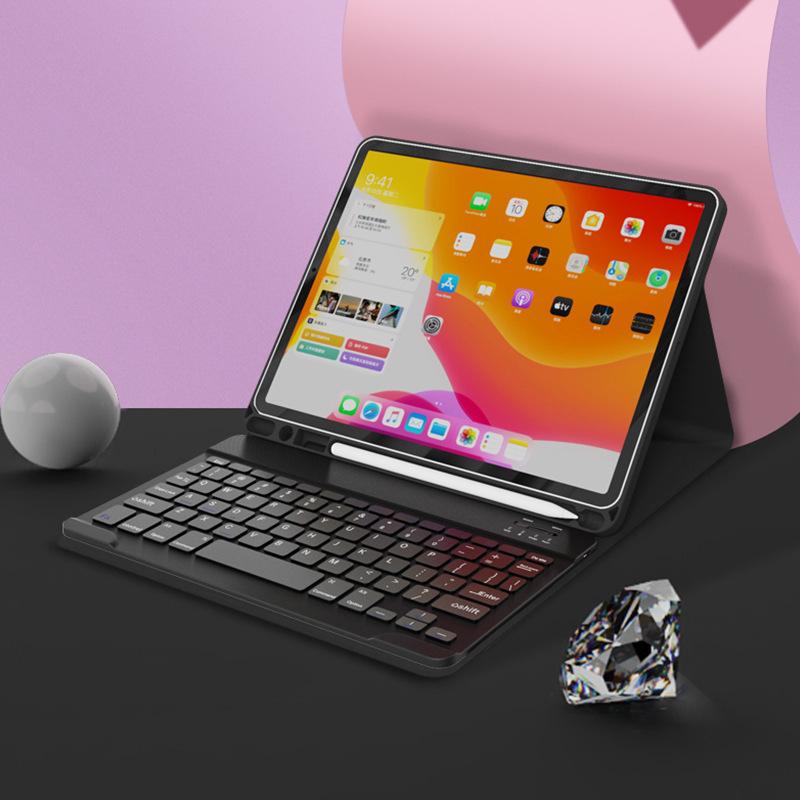 Кожаный чехол с клавиатурой Bluetooth для iPad Air 10.2, слот для ручки Pro11, корпус 9,7/10,5 дюймов