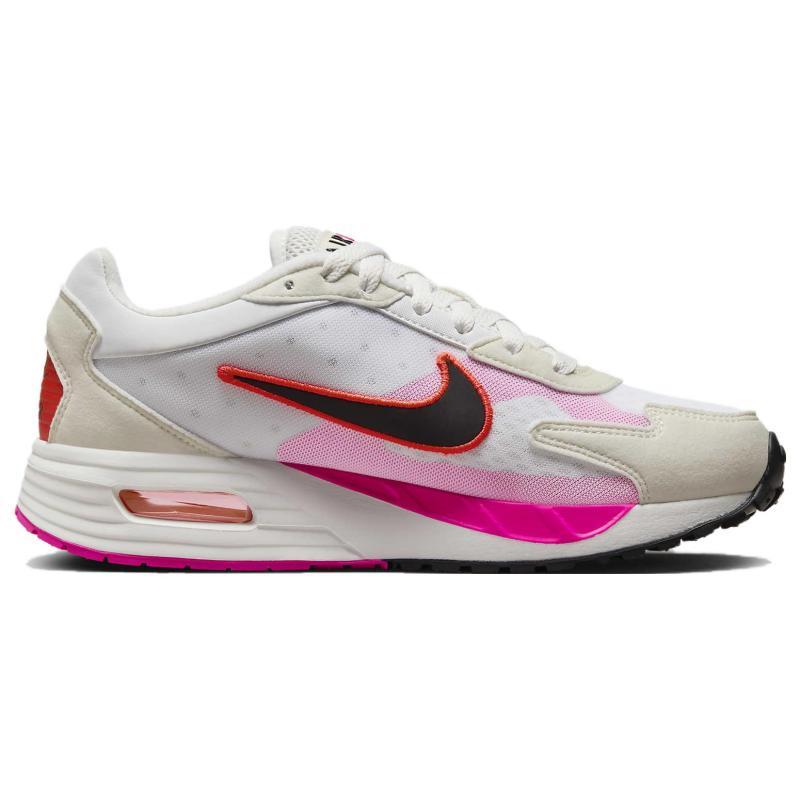 Nike Женские кроссовки Air Max Solo 'Белый Ярко-розовый' Повседневная обувь FN0784-102
