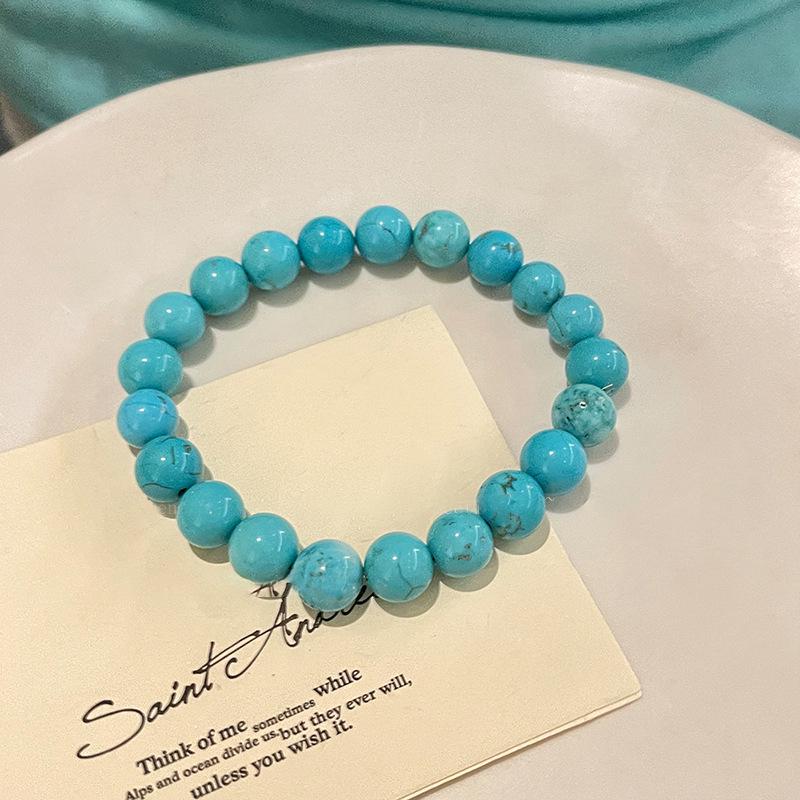 Женский роскошный браслет из натурального камня с бусинами, лидер продаж 2024 года - этнический китайский стиль