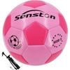 Senston Soccer Size for Training and Adults and Size 5 with Pump Ball, 5, Matches, Youth, Pink, Women's