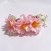 Sweet Bohemian Flowers Hairpin Headwear Chignon Hair Clips Hair Accessories Floral Hair Comb  Daily