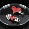 Kiss Jewelry Y2K Розовые Стразы Бабочка Бант Звезда Сердце Заколки Зажимы Женская Корейская Мода Kpop Аксессуары для Волос