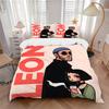 3Pcs Leon Graphic Novel Bedding Set Quilt Cover Pillowcase Home Christmas Xmas Halloween Gift 1 Duvet Cover 2 Pillowcase M929290
