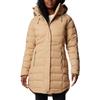 Belle Isle II Mid Down Jacket, женская бежевая куртка