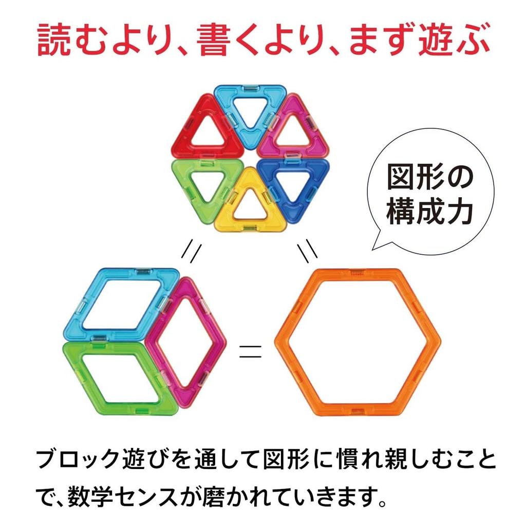 BorneLund Magformers Discovery Box Pieces with Instructions Educational Toy for Ages 3 and Magnetic Building MF797014 [71 Booklet] Up, Blocks,