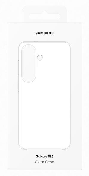 Samsung clear case for galaxy s26 ef-qs942ctegww transparent