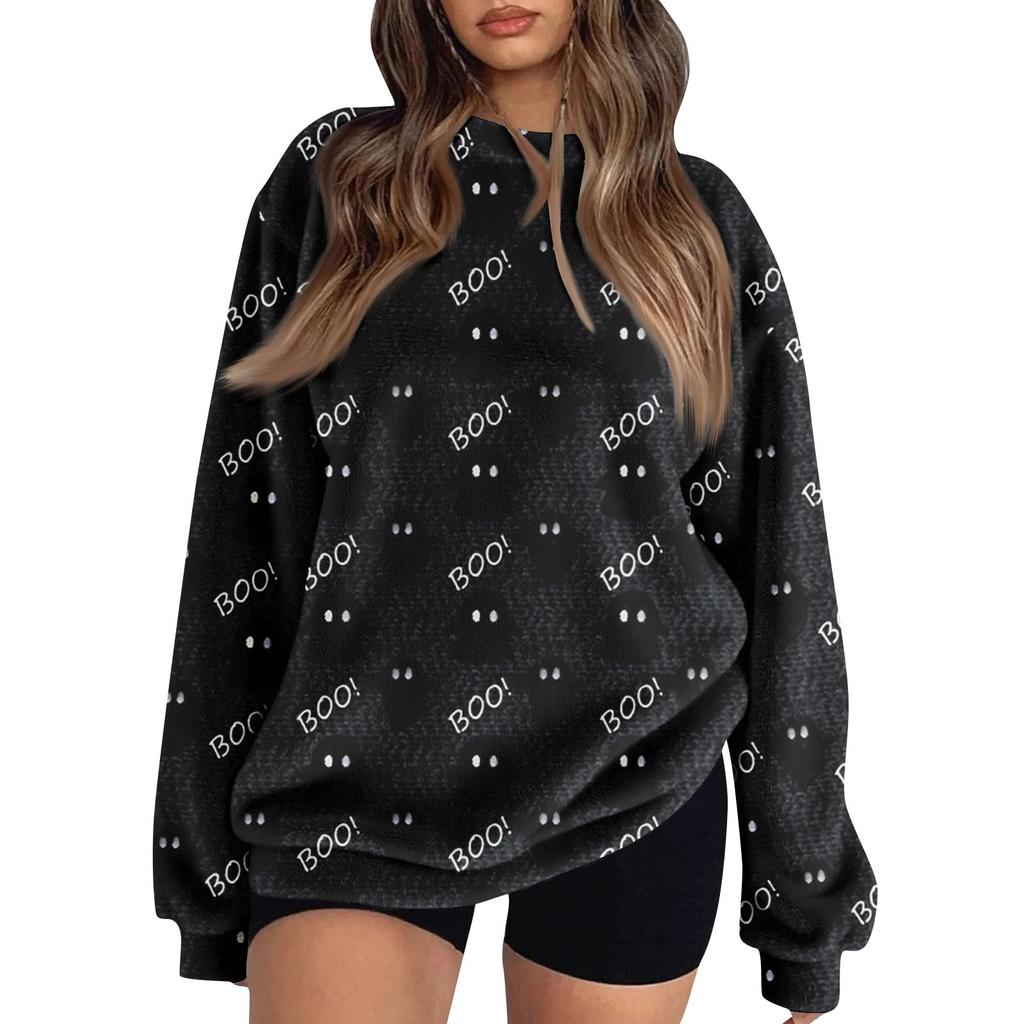 Женская толстовка с цветными блоками, повседневная удобная свободная легкая женская толстовка с длинным рукавом и круглым вырезом