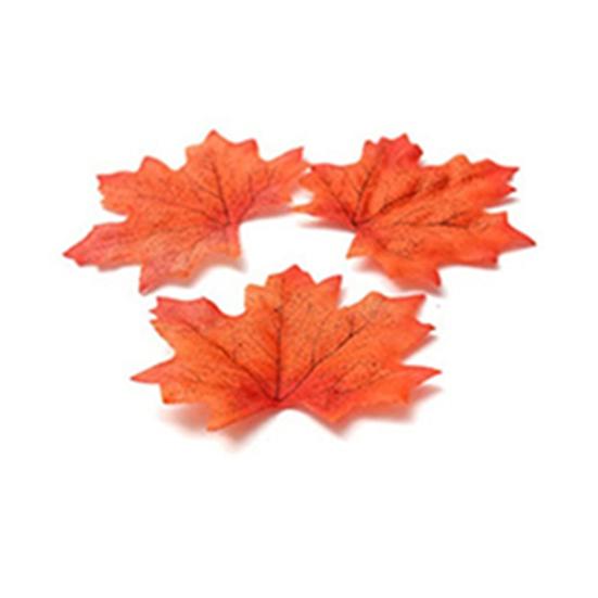 100 шт. осенние листья свадебные осенние украшения из кленового листа для вечеринки