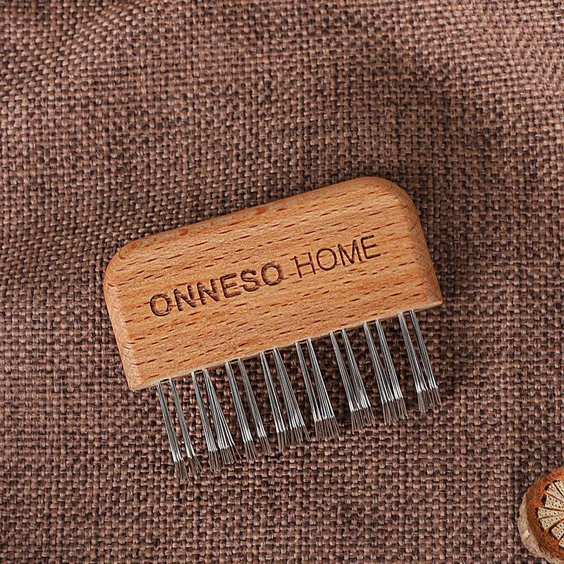 Щетка-пуходерка из стальной проволоки для удаления подшерстка и очистки шерсти