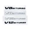 Наклейка-значок на заднее крыло Mercedes-Benz V8 BITURBO Twin-Turbo