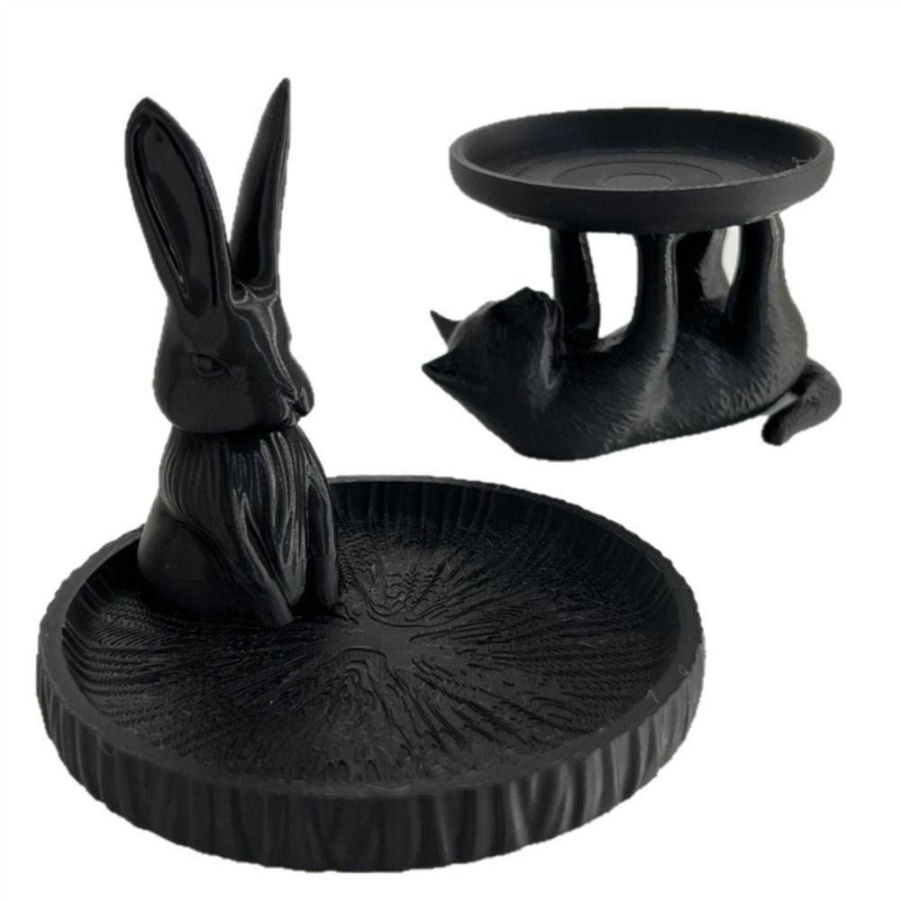 3D Printed Cat Jewelry Tray Rabbit Trinket Dish New Jewelry Storage Tray  Desktop Organization