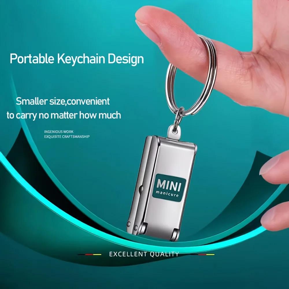 1 шт. Кусачки для ногтей Складные Портативные Дорожные Ножницы для ногтей Кусачки для ногтей Нержавеющая сталь Инструменты для маникюра