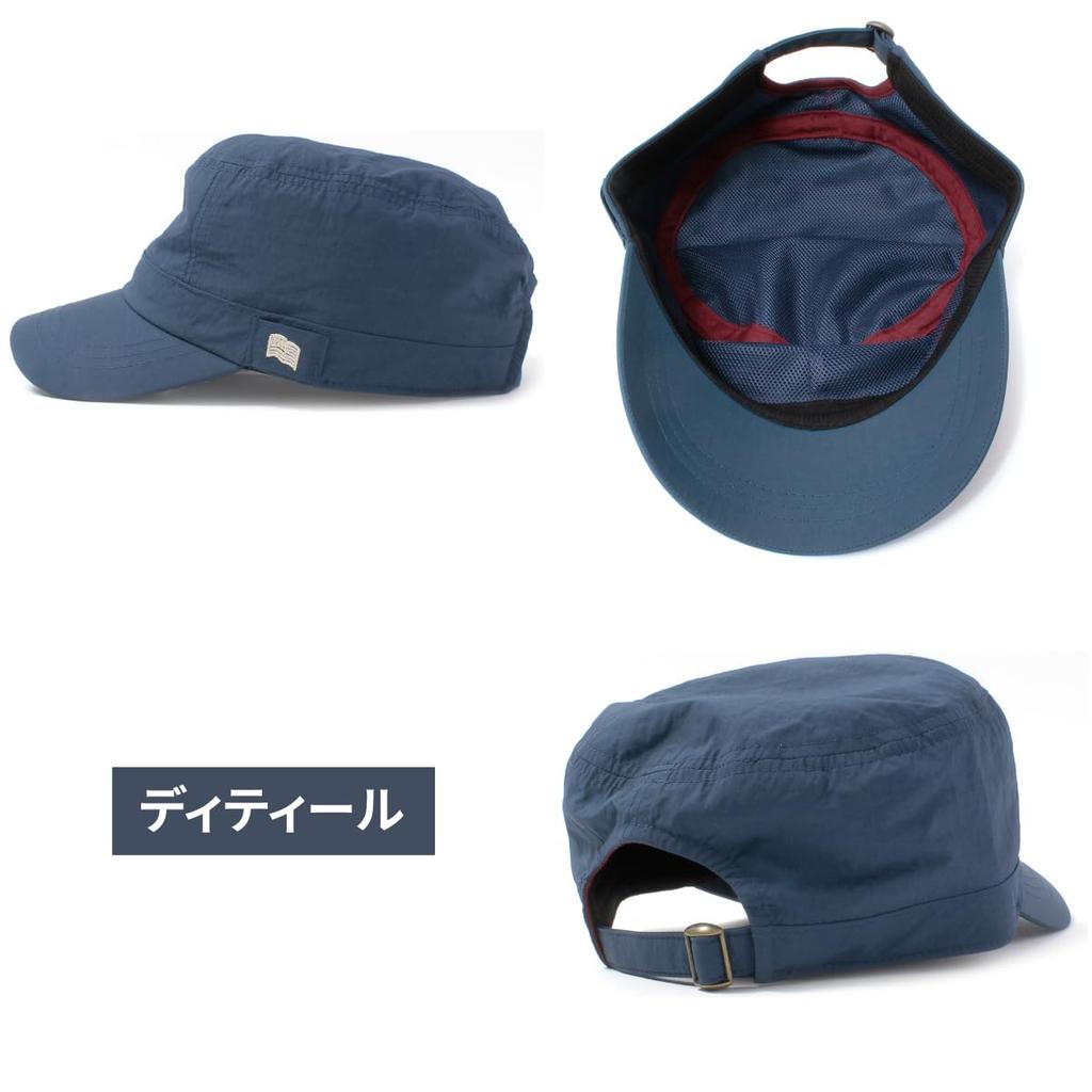 BASIQUENTI Wrinkle US Work Work Cap Plus Sizes One Size Fits (Moisture-wicking, Quick-drying, Available) (Black) All, Men's & Women's