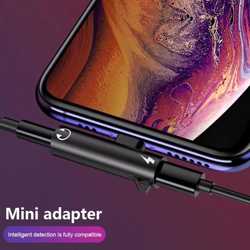 Адаптер 2 в 1 Type C 3,5 мм AUX USB C на 3,5 мм AUX адаптер для наушников для xiaomi mi 9 8 6 Type-C 3,5-разъем для наушников Аудиоадаптер