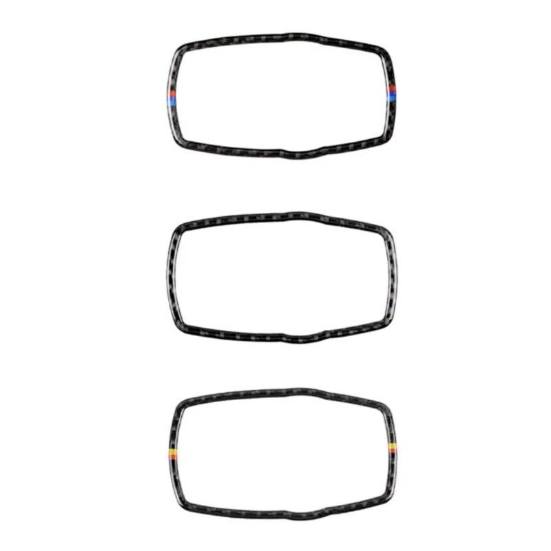 Углеродное волокно центральной консоли автомобиля, мультимедийная кнопка, рамка, ручка, накладка для BMW F30 F10 F20 F34 F07 X3 F25 X4 F26 X5 F15 X6 F16