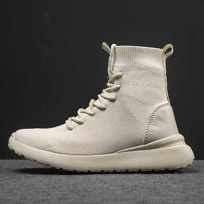 Большие высокие модные носки, обувь, женская обувь на шнуровке, повседневная и легкая обувь для ходьбы для среднего и пожилого возраста с мягкой подошвой