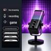 RGB USB-микрофон в форме сердца для прямых трансляций и игр