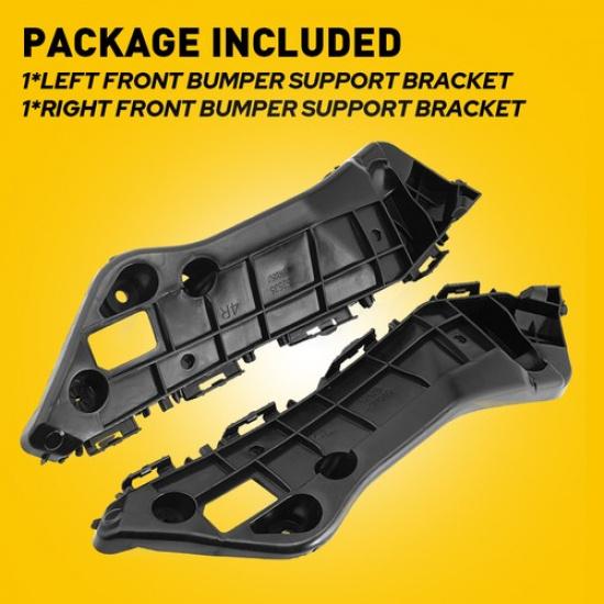 Fits Toyota Rav4 2013-2017 2018 Front Bumper Brackets Retainers Set Pair 2Pcs