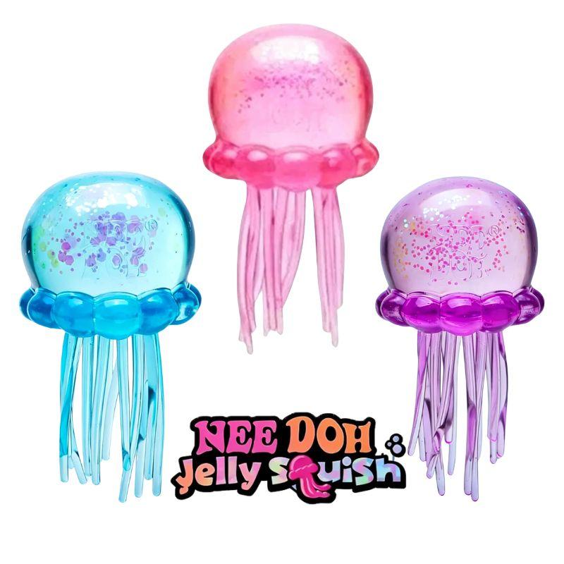 Сквиш-игрушки Милые Nee Doh Jelly Hops Осьминог Антистресс, Водонепроницаемая Сенсорная Игрушка для Игр в Воде, Отличный Подарок Для Мальчиков и Девочек