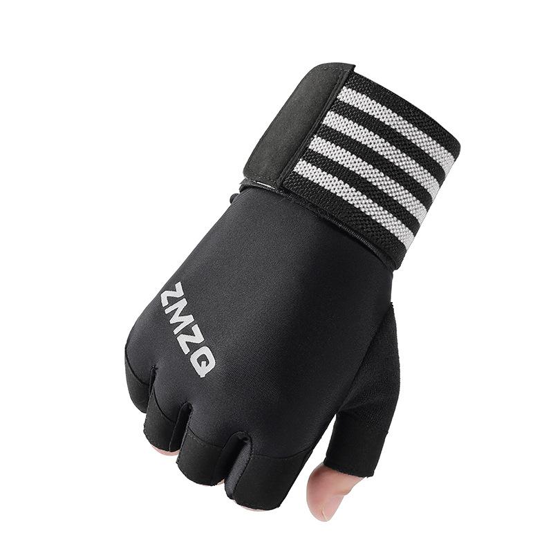 Мужские перчатки для фитнеса с полупальцами для велоспорта и бега на открытом воздухе, скалолазания, полуперчатки, перчатки для силовых тренировок для мужчин