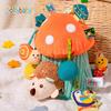 Jollybaby Подвесная игрушка для кроватки новорожденного, на ощупь и на ощупь, игрушка для коляски