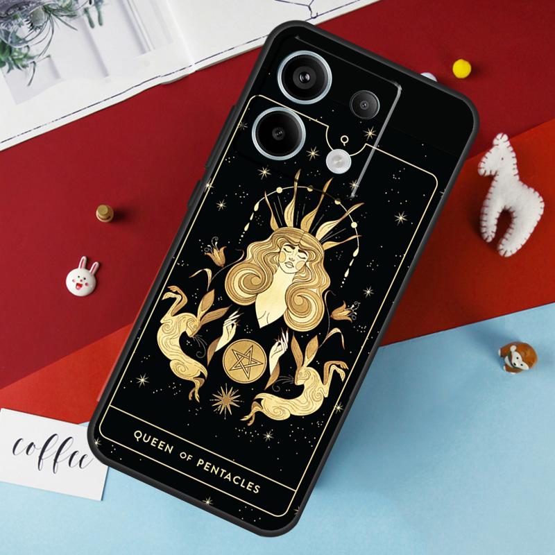 Чехол с изображением тотема ведьм и луны Таро для Xiaomi Redmi Note 12 11 10 9 8 13 Pro Plus 12S 11S 10S 9S 10A 9C 10C 12C 13C