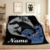 Custom Name Scooby Doo Adventure Flannel Blanket Throw Blanket Soft Warm Sofa Bed home Decor Unique Gift