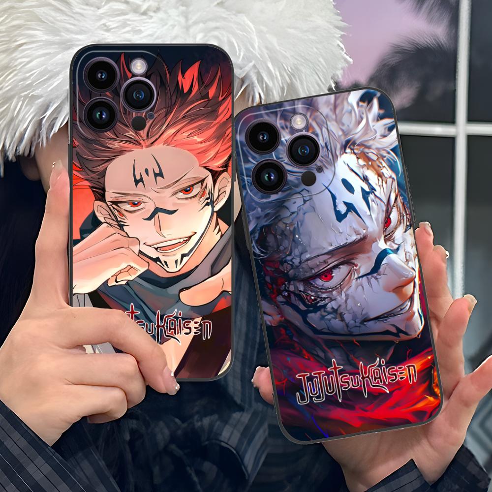 Чехол для мобильного телефона Jujutsu Kaisen Сукуна для iPhone 17 16 15 14 13 12 11 X XR XS 8 7 Pro Max Plus Mini Цветной Чехол Чехол Красивый