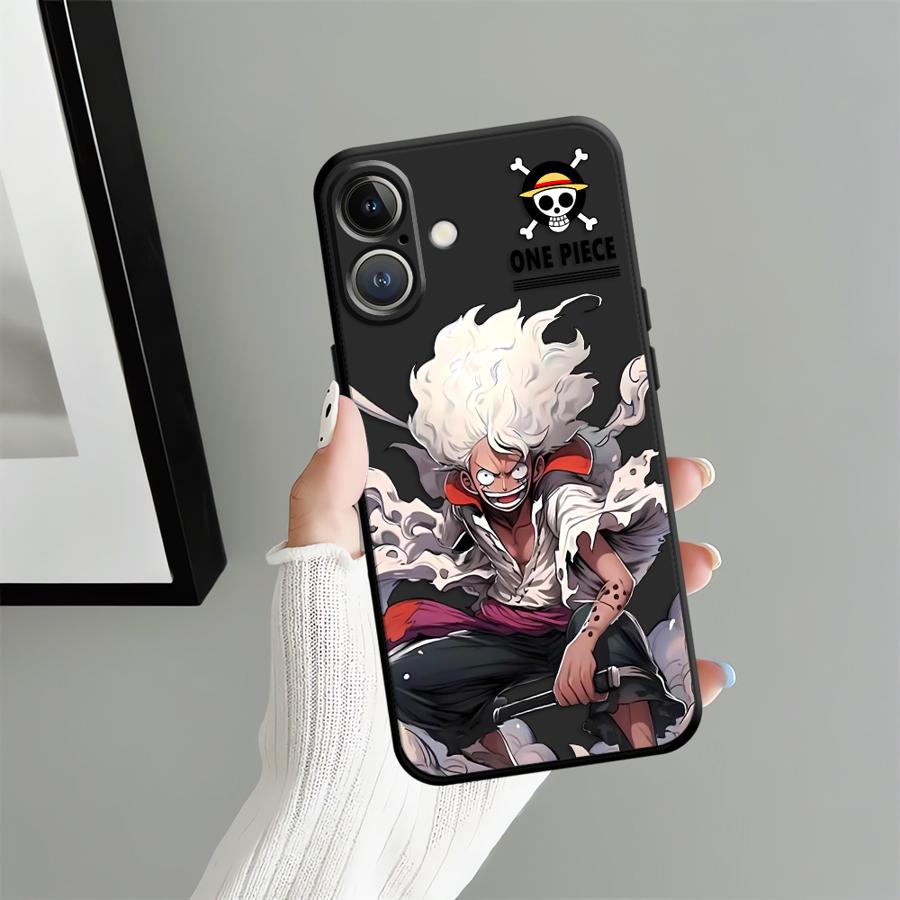 Мягкий задний чехол-бампер для iPhone 13 Mini 11 X XS XR 15 Plus 14 7 8 17Air SE 12 17 16 Pro Max Крутые Аниме Персонажи
