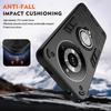 Противоударный чехол для телефона с полной защитой камеры для Realme 11 Pro / для Realme 11 Pro Plus, чехол-броня с кольцом-подставкой и магнитом для автомобиля