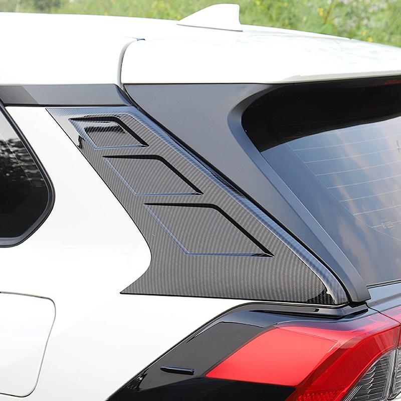 For Toyota RAV4 2019 2020 2021 2022 2023 2024 RAV 4 XA50 Hybrid ABS Car Exterior Windshield C-Pillar Molding Strip Cover Trim