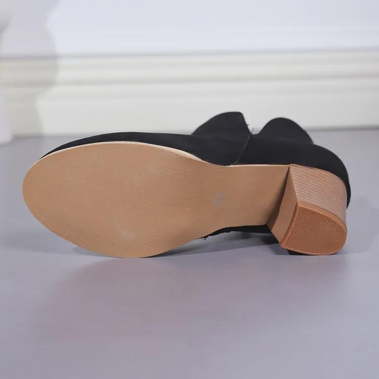 Женские остроносые сапоги на высоком каблуке в корейском стиле: Коллекция осень/зима 2024